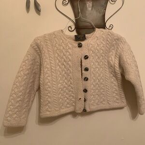 Cream Cable Knit Carraig Donn Cardigan